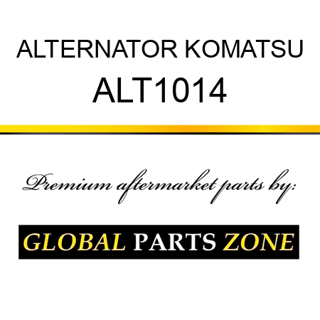 ALTERNATOR KOMATSU ALT1014