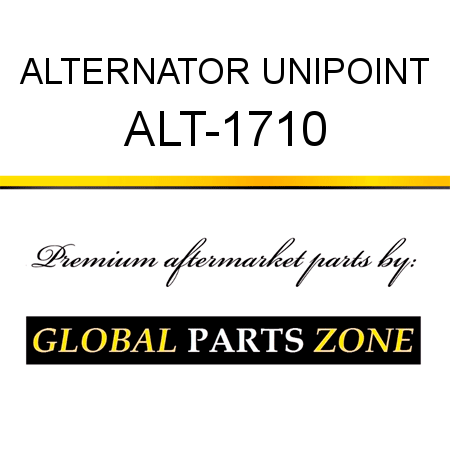 ALTERNATOR UNIPOINT ALT-1710