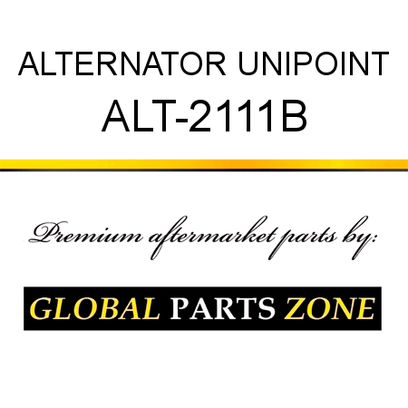 ALTERNATOR UNIPOINT ALT-2111B