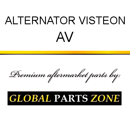 ALTERNATOR VISTEON AV