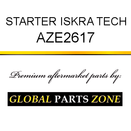 STARTER ISKRA TECH AZE2617