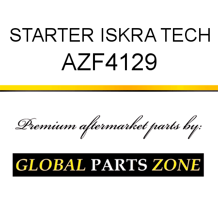 STARTER ISKRA TECH AZF4129