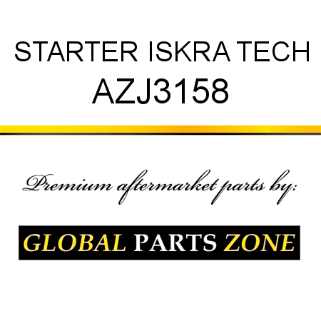 STARTER ISKRA TECH AZJ3158