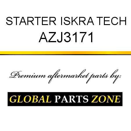 STARTER ISKRA TECH AZJ3171