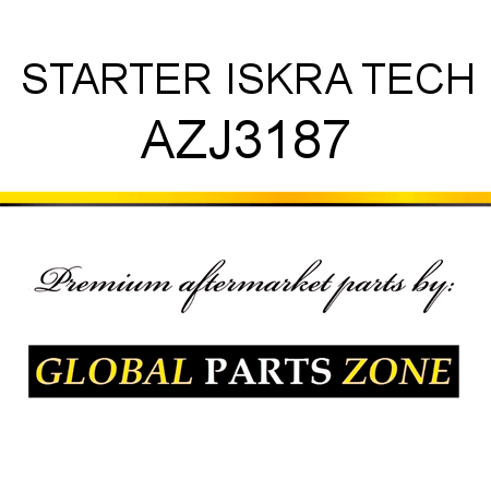 STARTER ISKRA TECH AZJ3187