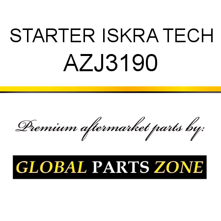 STARTER ISKRA TECH AZJ3190