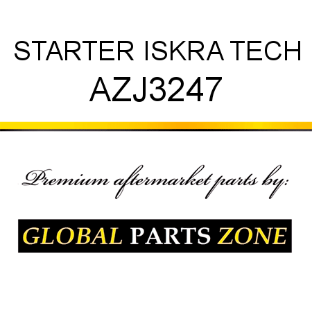 STARTER ISKRA TECH AZJ3247