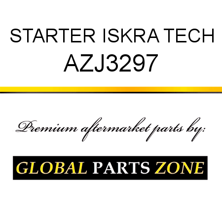 STARTER ISKRA TECH AZJ3297