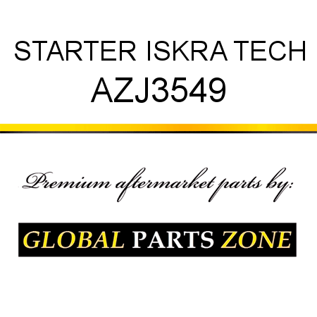 STARTER ISKRA TECH AZJ3549