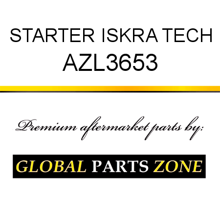 STARTER ISKRA TECH AZL3653