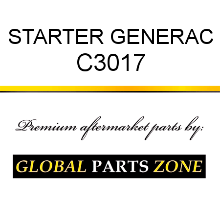 STARTER GENERAC C3017