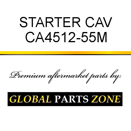 STARTER CAV CA4512-55M