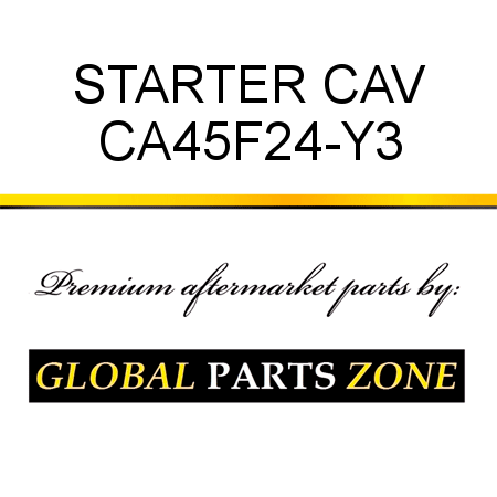 STARTER CAV CA45F24-Y3