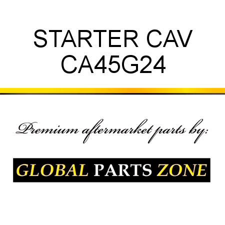 STARTER CAV CA45G24
