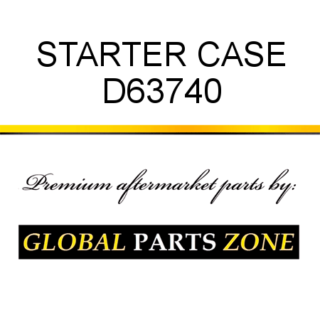 STARTER CASE D63740