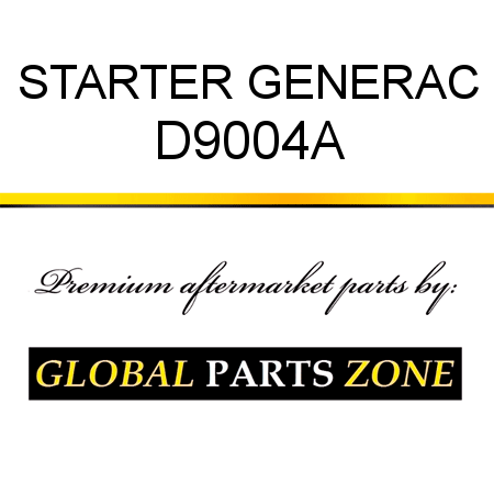 STARTER GENERAC D9004A