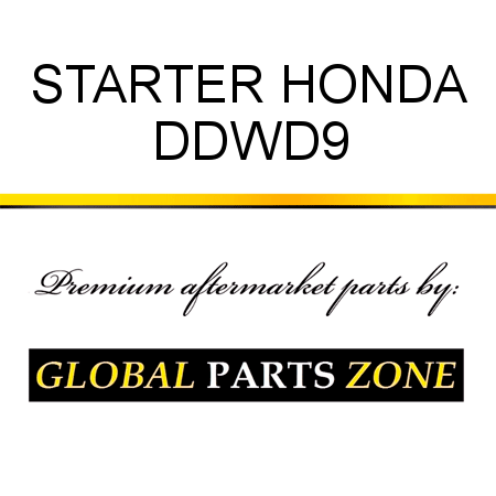 STARTER HONDA DDWD9