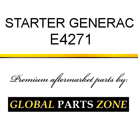 STARTER GENERAC E4271