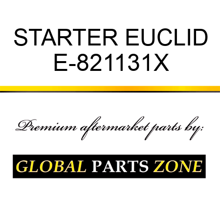 STARTER EUCLID E-821131X