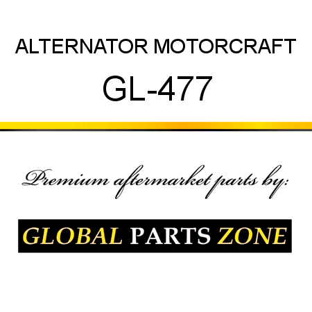 ALTERNATOR MOTORCRAFT GL-477