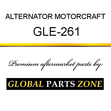 ALTERNATOR MOTORCRAFT GLE-261