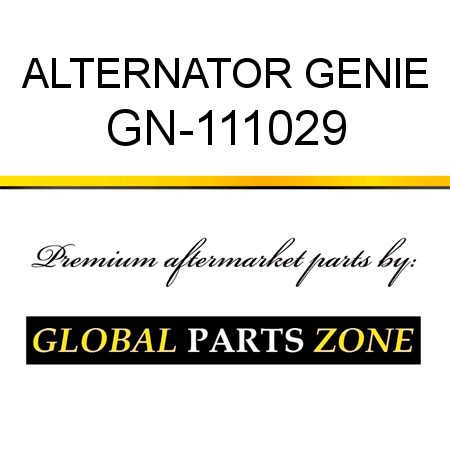 ALTERNATOR GENIE GN-111029