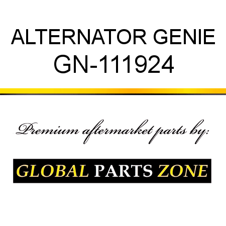 ALTERNATOR GENIE GN-111924