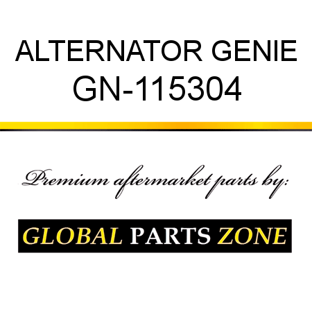 ALTERNATOR GENIE GN-115304