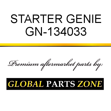 STARTER GENIE GN-134033