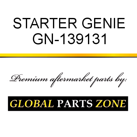 STARTER GENIE GN-139131