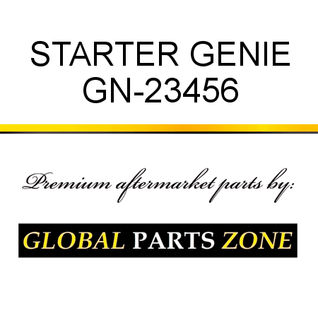 STARTER GENIE GN-23456