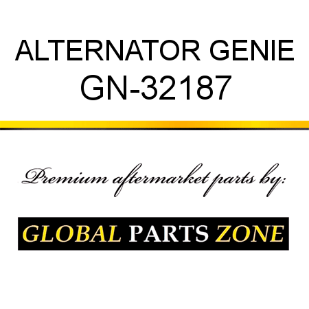 ALTERNATOR GENIE GN-32187