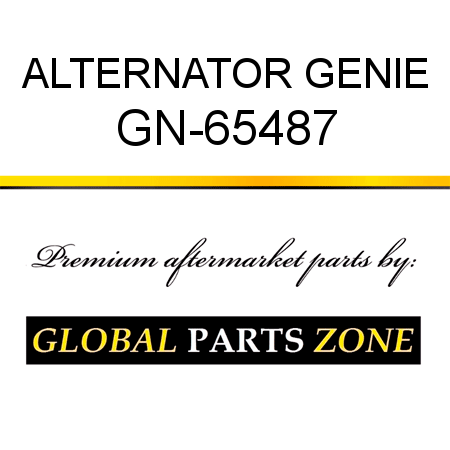 ALTERNATOR GENIE GN-65487