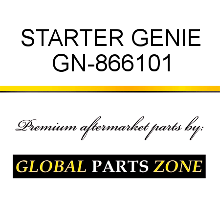 STARTER GENIE GN-866101