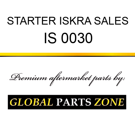 STARTER ISKRA SALES IS 0030