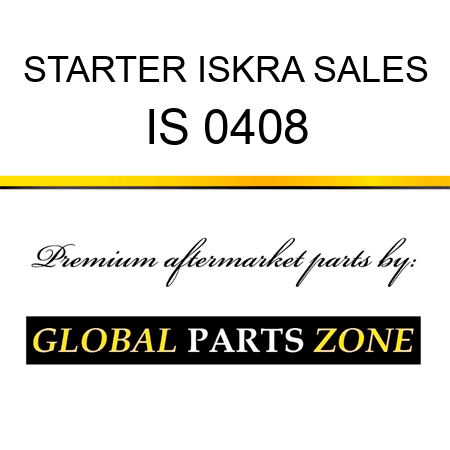 STARTER ISKRA SALES IS 0408