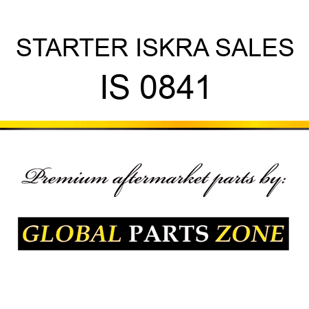 STARTER ISKRA SALES IS 0841