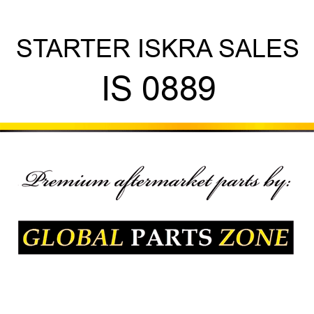 STARTER ISKRA SALES IS 0889