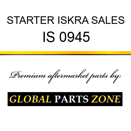 STARTER ISKRA SALES IS 0945