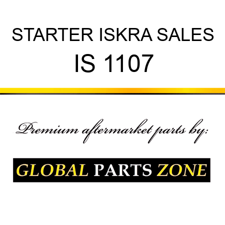 STARTER ISKRA SALES IS 1107