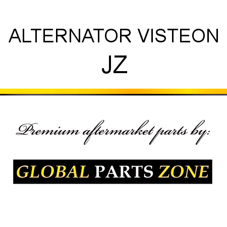 ALTERNATOR VISTEON JZ