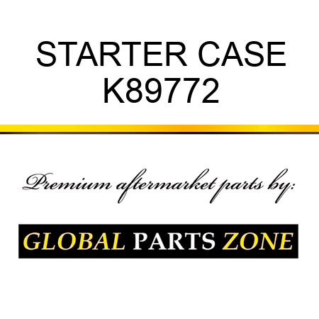 STARTER CASE K89772