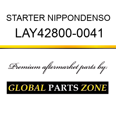 STARTER NIPPONDENSO LAY42800-0041