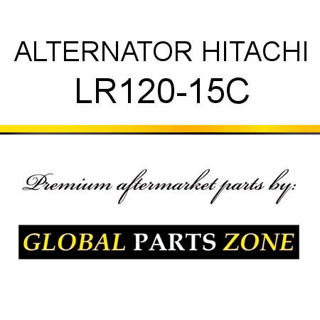 ALTERNATOR HITACHI LR120-15C