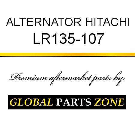 ALTERNATOR HITACHI LR135-107