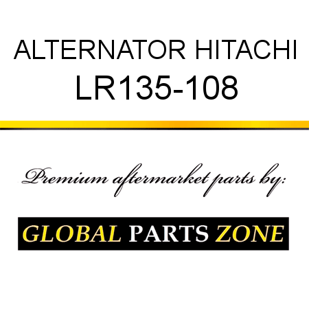 ALTERNATOR HITACHI LR135-108