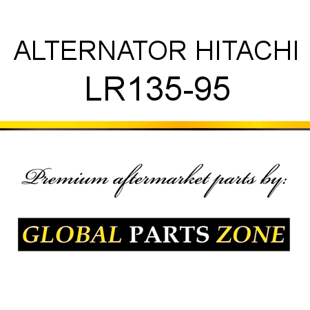 ALTERNATOR HITACHI LR135-95