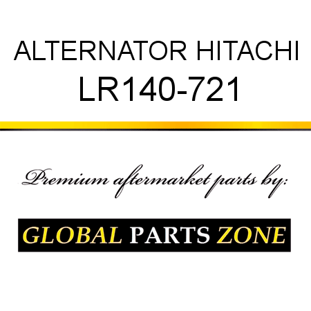 ALTERNATOR HITACHI LR140-721