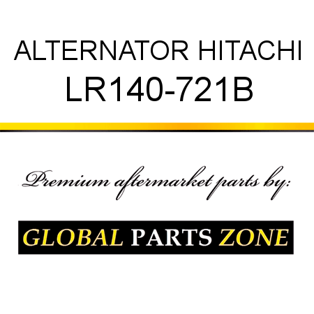 ALTERNATOR HITACHI LR140-721B