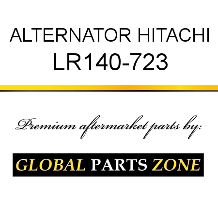 ALTERNATOR HITACHI LR140-723